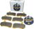 Traild Harley-Davidson Touring Ceramic Brake Pads 2008-2026 Road King Street Glide Road Glide Electra Glide Ultra Limited CVO FLHR FLHX FLTRX FLHT FLHTK Front Rear Set