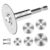 1/4-Inch Hex Shank Rotary Drill Saw(with 5PCS Blades),HSS Saw Disc Wheel Cutting Blades for Drills Rotary Tools