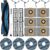 BUXEBUX 21Pcs X10 Pro Omni Replacement Parts Kit for Eufy X10 Pro Omni Robot Vacuum Accessories, 1 Main Roller Brush, 6 Dust Bags 4 Side Brushes 4 Hepa Filters 4 Mop Pads 1 Screwdriver 1 Clean Tool