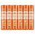 Dr. Bronner’s Organic Lip Balm 6-Pack (.15oz) Natural, Moisturizing, Petroleum-Free Lip Balm with Beeswax & Avocado Oil for Dry Lips, Men & Women – Orange Ginger
