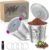 2 Pack Reusable K Cup Coffee Pods, Universal Stainless Steel Refillable K Cup Coffee Filters for Keurig 1.0 and 2.0 Coffee Makers