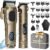 VGRPRO Hair Clippers for Men Professional, Cordless Hair Clippers for Hair Cutting, Mens Clippers and Trimmers Set, Electric Hair Trimmer for Men with Package Case (Gloden)