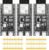 3pcs ESP32-S3-DevKitC-1-N16R8 Development Board Integrated 2.4GHz WiFi Bluetooth 5.0 ESP32-S3-WROOM-1 Microcontroller Processor Dual Type C Interface for Arduino