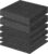 6 Pcs Pick and Pluck Foam 16″ L x 12″ W Packing Pick Apart Foam Inserts for Case Pre-Cubed High Density for Case Tool Camera