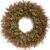 26” Large Fall Wreath for Front Door, Porch, Window- Artificial Boxwood Leaves Outdoor Autumn Wreath for Home, Farmhouse Wall Thanksgiving Day Harvest Festival Decor