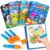 ArtCreativity 4 Pack Magic Water Coloring Books for Toddlers, Reusable Magic Water Pen Coloring Books for Kids – Mess Free Water Art Book for Toddlers – Travel Activity Toys, No-Mess Coloring