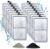 15 Pack PF-S Filter Cartridges Compatible with Silenstream PF10 Power Filters, Remplacement Aquarium Carbon Cartridge with Zeolite