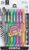 Zebra Pen Z-Grip Retractable Ballpoint Pen, Smooth-Flowing Assorted Fashion Colors, 1.0mm Medium Point, School & Office Supplies, Ideal for Note-Taking, Journal and Planner Use, 7-Pack (22276)