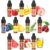 Food Flavoring Oil – 10 Flavors Liquid Lip Gloss Flavoring Oil, Concentrated Candy Flavors for Lip Balm, Baking, Drinks, Cooking, Soap and Slime Making, Water & Oil Soluble – 0.25 Fl Oz (6 ml) Bottles