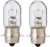 Flosser Incandescent P15s-25-1 25W 1151 Headlight Bulbs Replacement Scooter ATV UTV 0453570 (Pack of 2) Made in Germany