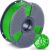 SUNLU TPU 3D Printer Filament 1.75mm,Highly Elastic 90A TPU Filament,Flexible 3D Filament for Fast Printing,Dimensional Accuracy +/- 0.03mm,Suitable for Most FDM 3D Printers.1KG (Green).