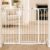 Regalo Safety 36″ Extra Tall and 49″ Wide Baby Gate for Doorways & Bottom of Stairs, Pressure Mounted Walk Through Baby Gate for Toddlers & Pets, Tested & Safe, American Designed, American Owned