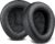 SOULWIT Earpads Replacement for ASUS ROG Delta II Wireless Gaming Headset, Ear Pads Cushions with Soft Protein Leather, High Density Foam – Black