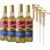 Torani Crème de Banana Syrup for Drinks & Desserts, Glass Bottle 4-Pack, Pumps Included, 25.4 Fl Oz Ea