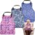 Adult Bibs-3 Pcs Washable Clothing Protector with Upgraded Crumb Catcher