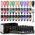 MTSSII 13PCS Cat Eye Gel Nail Polish Set, Gel Polish Kit with Magnet Soak Off Gel Nail Kit Manicure DIY Nail Art Salon Home Gift 7ml/0.24fl.oz