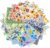 Clearance Floral Print 100% Cotton Fabric Charm Pack – 42 Precut 5×5 Inch Quilting Squares for Patchwork, Quilting & Sewing Projects